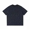 Blu navy con pois bianchi