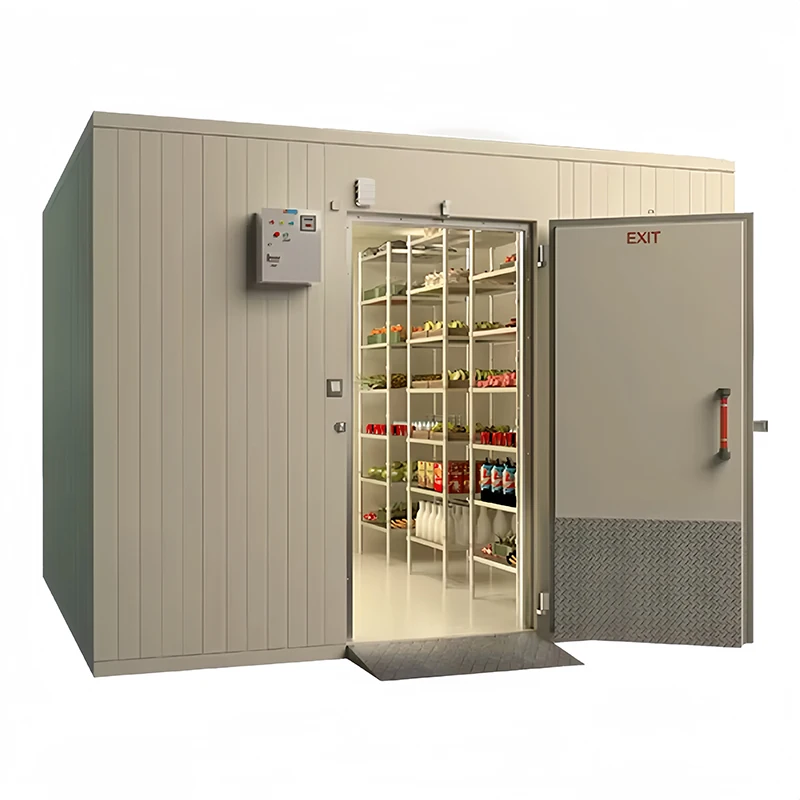 Cold Storage Cold Room Cooling System , Blast Freezer Room for Meat and Fish