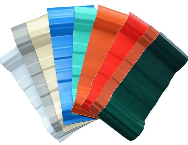 Trapezoidal Long Span UPVC Roofing Sheet/Teja PVC/Corrugated Plastic Roof Sheet