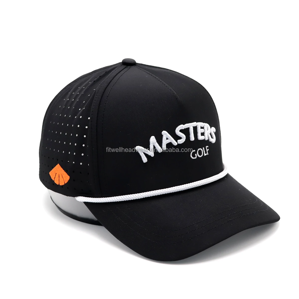 Nylon Waterproof Custom Logo Rope Golf Hats Buy Oem Custom Logo 5