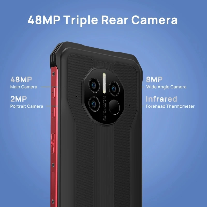 DOOGEE V10 Dual 5G глобальная версия прочный телефон 8500 мАч батарея 48MP Автомобильная камера заднего вида 6 39