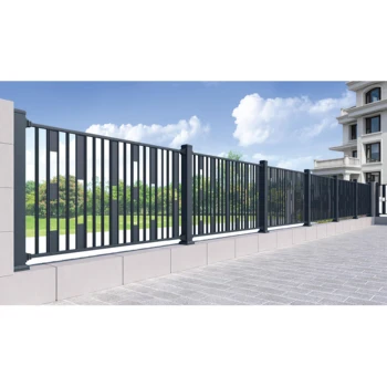 Modern Designer High Secure Privacy Aluminum Alloy Garden Slat Fencing