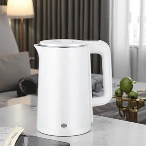 Factory Promotion Double-Layer Anti-Hot Cordless Electric Kettle Stainless Steel for Hotels Households Outdoors