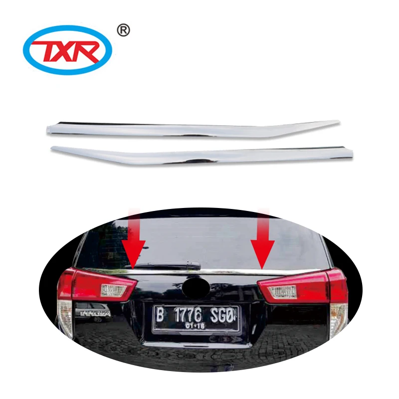 Auto Exterior Accessories Hood  Bonnet Trim Hood Shield and Door Side Molding for TOYOTA INNOVA KIJANG AN140 AN40