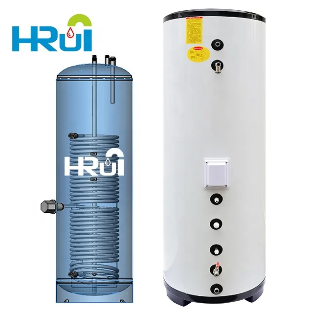200 Liter Stainless Steel Heat Pump Water Heaters Tank For Air Source