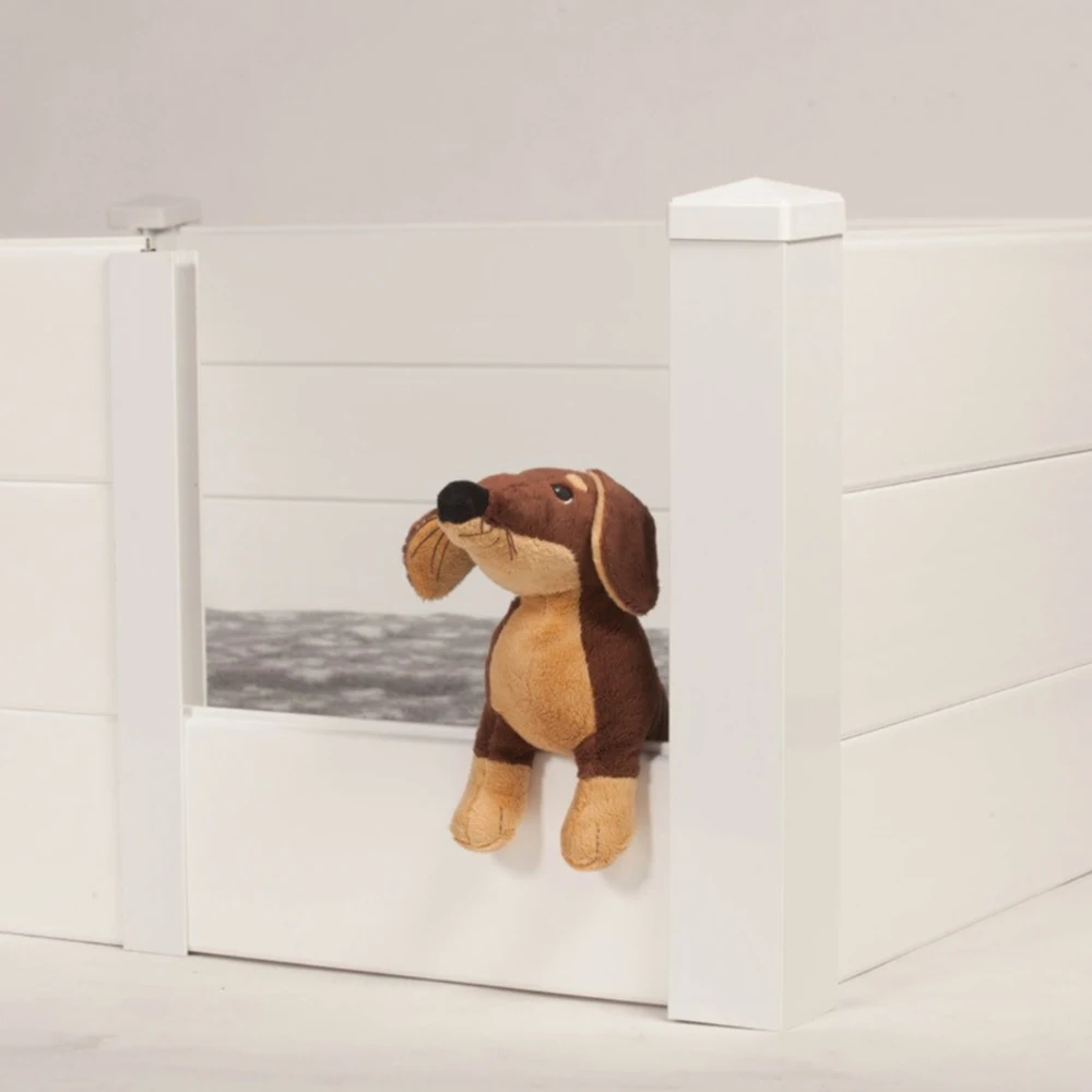 PVC Cat Dog Large Plastic Whelp Boxes With Pen for Puppies