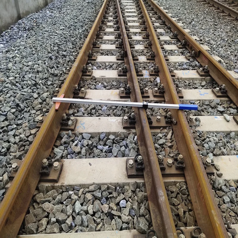 Analogue Rail Offset Scale Ruler for Railway Turnout Measurement
