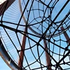 Zoo enclosure fence stainless steel rope mesh