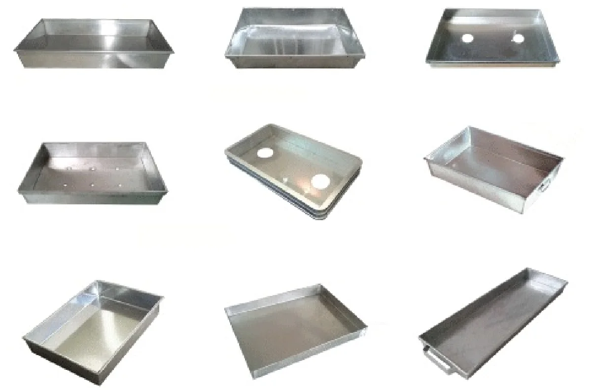 Galvanized steel meat thawing plate for frozen carcasses in slaughterhouses