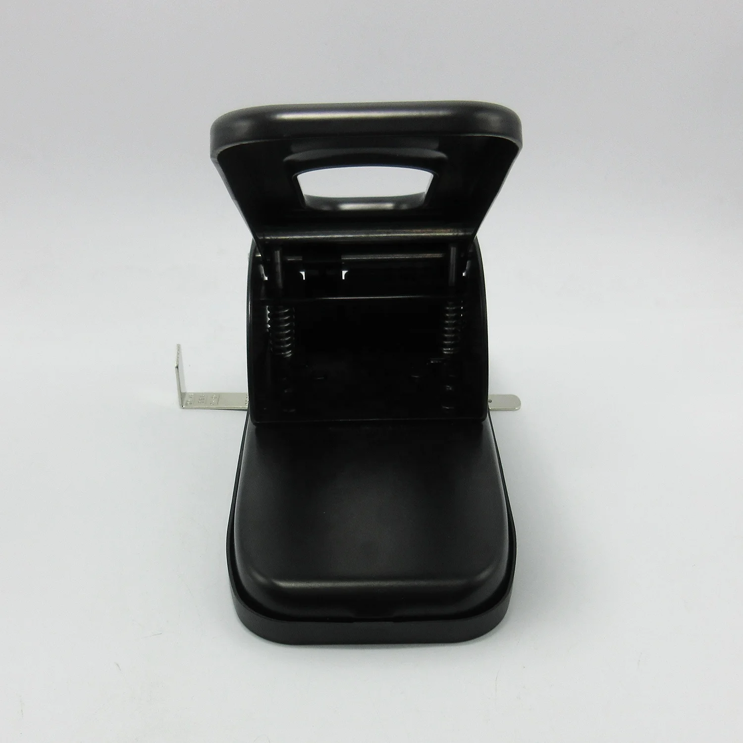 Office Binding Supplies Heavy Duty 60 Sheets 80mm Black Custom Punch Durable Manual Handle Paper Hole Puncher Big Paper Punch