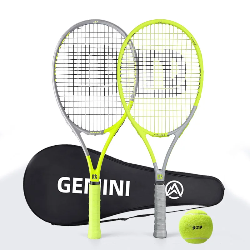 Wholesale Customized High Quality Tennis Racket Carbon Aluminum Training Beach Tennis Racket with EVA Grip Nylon and Fiber Net manufacture