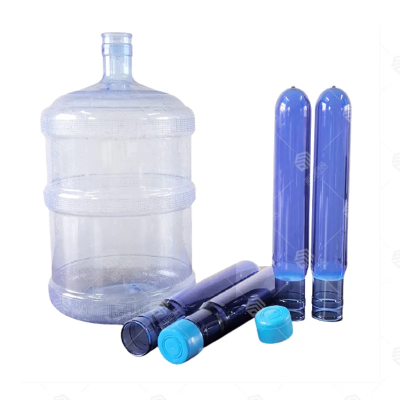 85mm 50g 65g  PET  jar preform for dry food and drink with handle cover flat cover