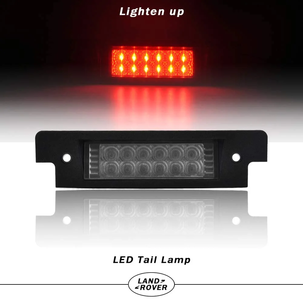 Red Lens LED 3rd Third Brake Light – Fits Land Rover Discovery L318 & Defender 90/110/130