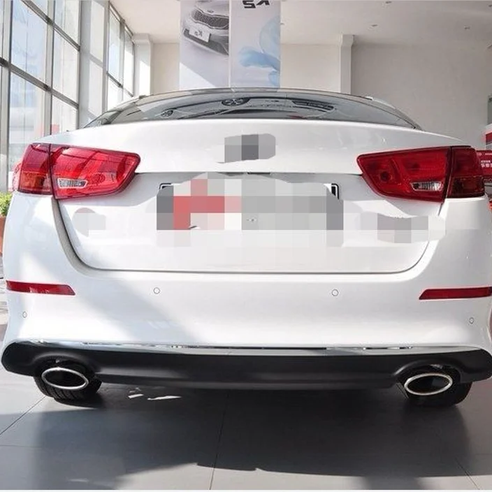 Automobile Decoration Nondestructive Installation Oval Outlet Black