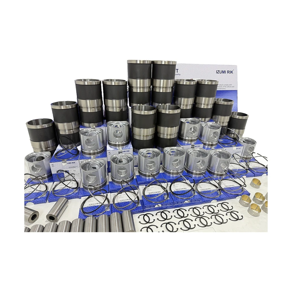 IZUMI RIK S12A2-MPTA S12A2-PTA S12A2-PTA2 S12A2-MPTK Overhaul Rebuild Kit for Mitsubishi Heavy Duty Engine Parts