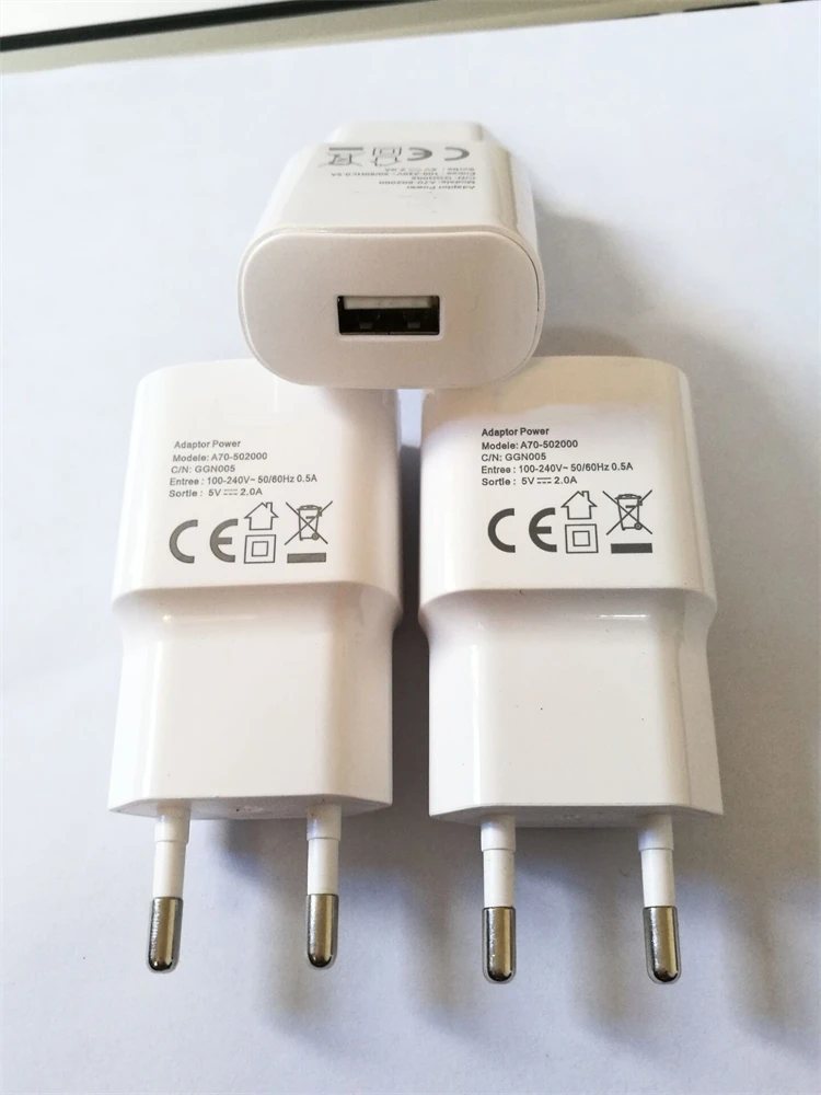 Hot Sale Africa Eu Uk Plug Wall Fast Charging Charger With Usb Cable