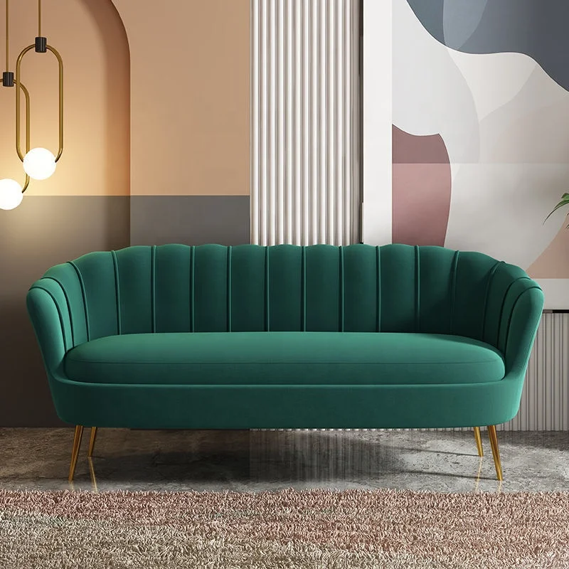 Italienische Moderne Design Möbel Gesteppter Samt Pink Großhandel 2-Sitzer Fauler Relaxsessel Luxus L-Form Günstige Wohnzimmer Sofas| Alibaba.com
