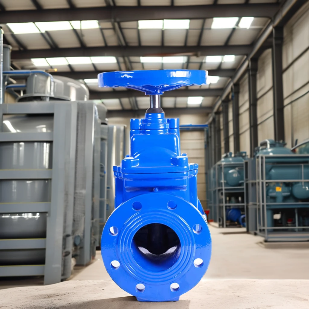 PN10 PN16 Resilient Seated Sluice Gate Valve Hand Wheel Operated GGG50 BS5163 Class Made of Ductile Cast Iron WCB Class 150 supplier