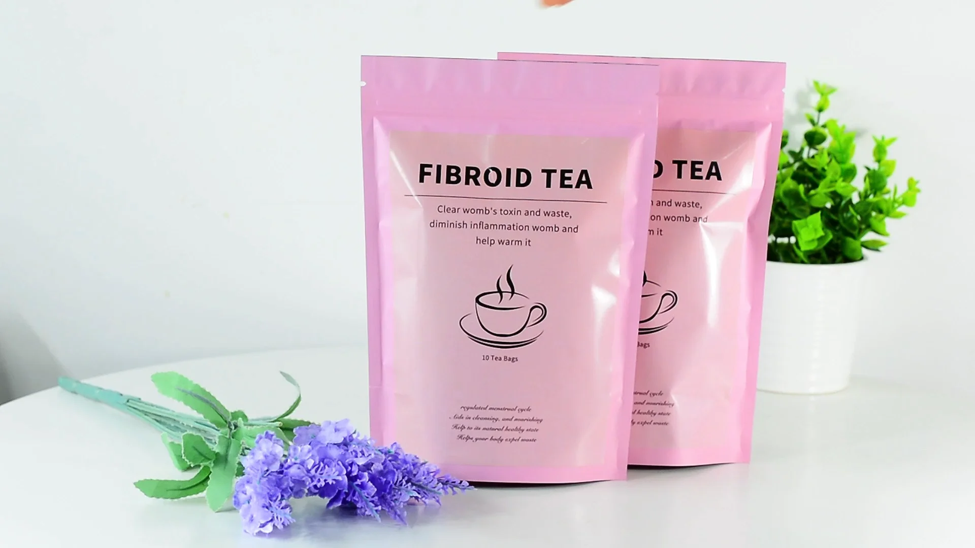 100% naturel bio à base de plantes fibromes sachets de thé santé fertilité  recette