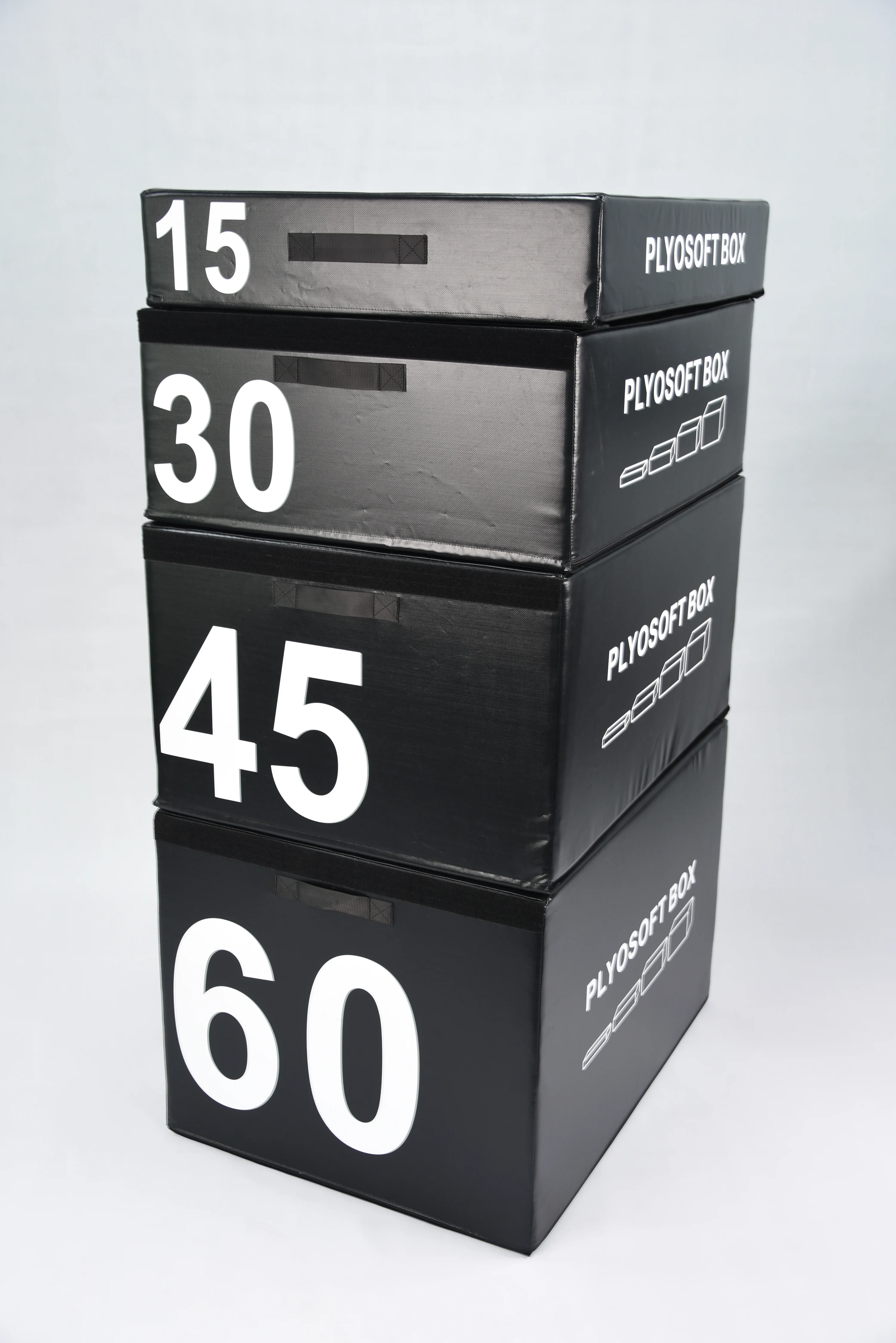 deto fitness 4箱 VEVOR 4 PCs Plyo Fitness Box Steel 30-in Plyo Box