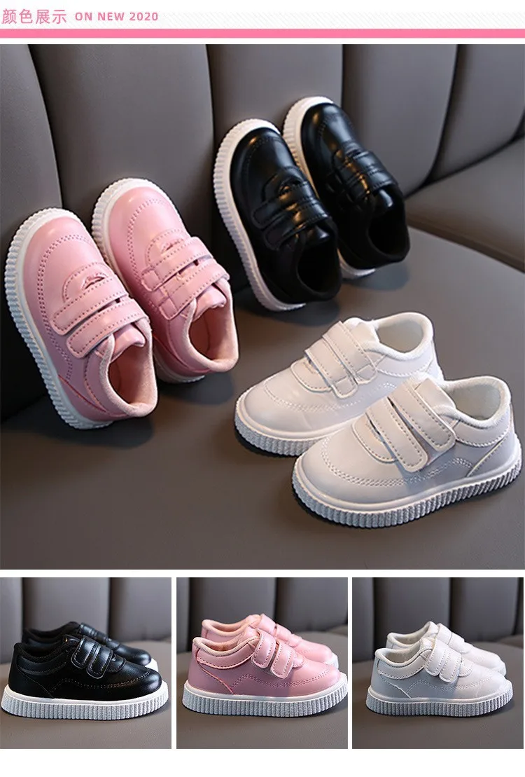 Comfortable Outdoor Casual Flat Sports White Shoes Children Sports ...