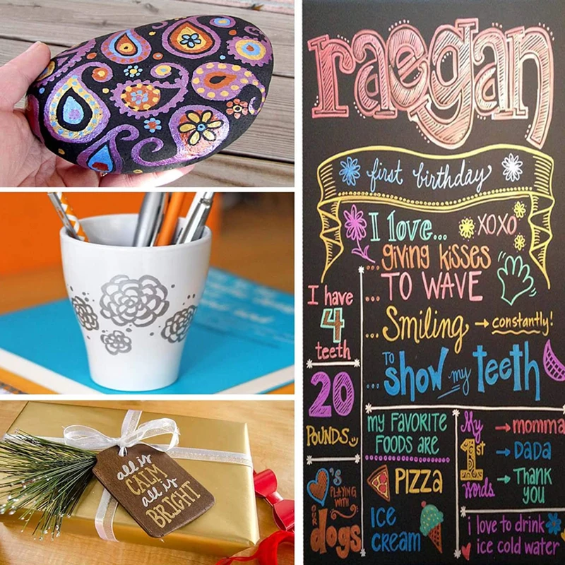 Металлические маркеры для 30 разных цветов