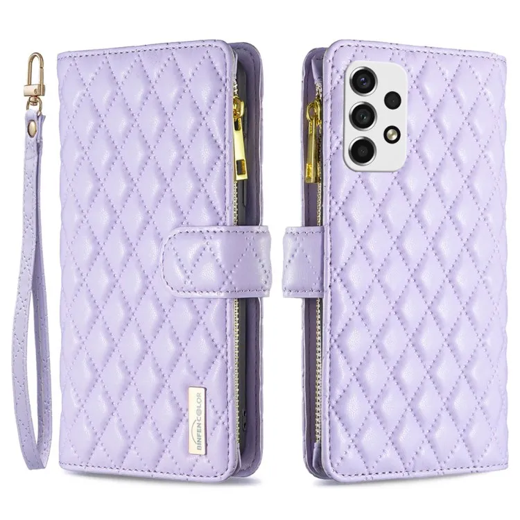 BINFEN Colorful Luxury PU Leather Phone Case for Samsung