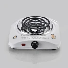 Portable Hot Plate 2020 New Design Patent Product Portable Electric Single Burner Stove Electric New Cooking Hot Plate Coil Thermostat 1000w OEM
