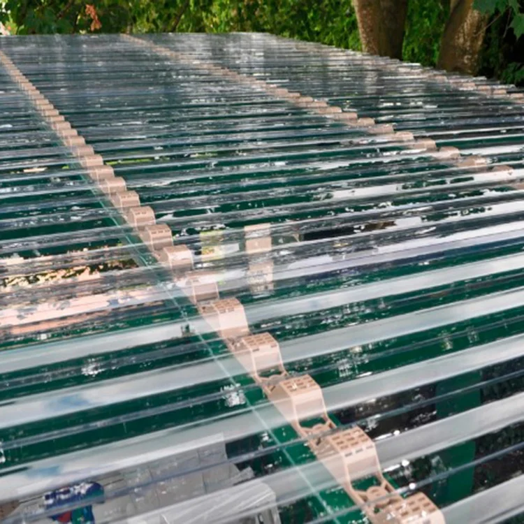 Skylight Sheet Transparent Roof Sheeting Polycarbonate Pc Plain Roof Tiles Sale for Polycarbonate