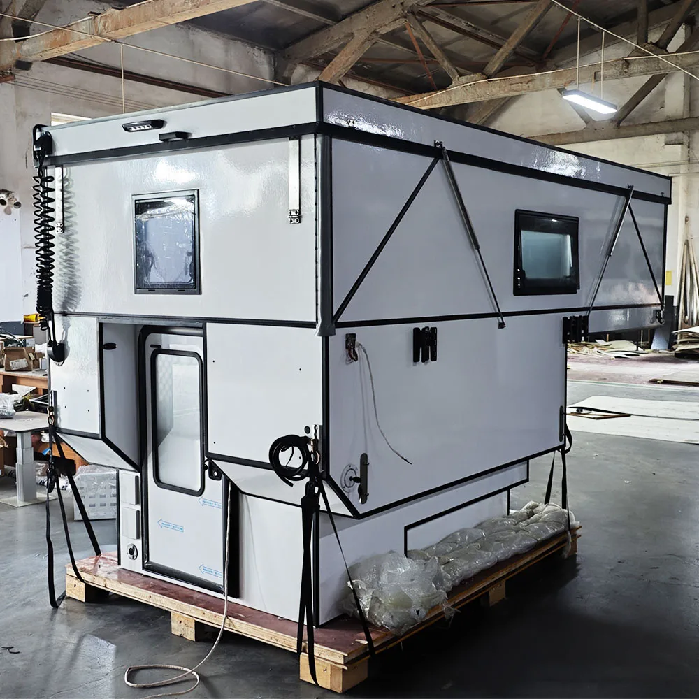 New Design Hard Sided Pop up Truck Campers Durable Lightweight