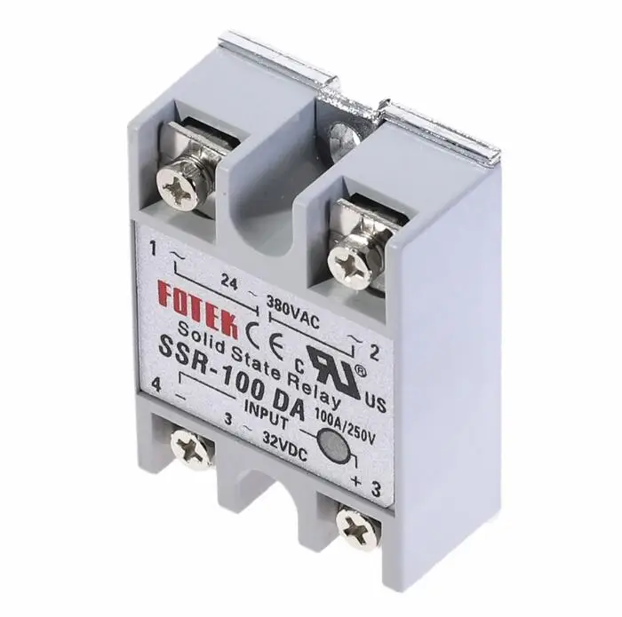 SEMI-CONDUCTEURS Relais Solid state relay 100 A 3-32vdc 24-380vac ssr-100 car SEMI-CONDUCTEURS Relais Solid state relay 100 A 3-32vdc 24-380vac ssr-100 car