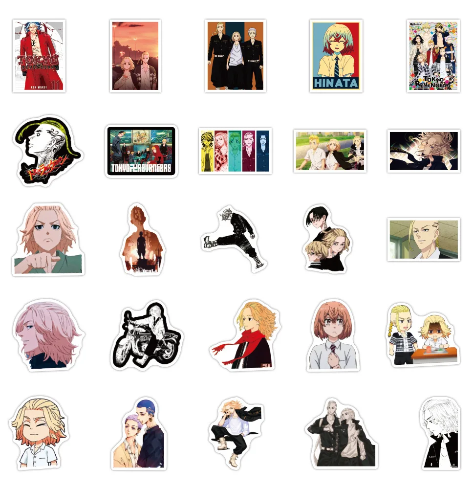 Tokyo Revengers (TR) Anime Stickers – Swagime