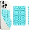 Sky Blue 40 Double sided suction cup 100*64MM