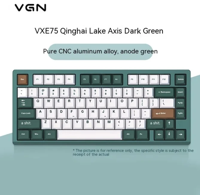 VGNVXE75メカニカルキーボードアルミニウム合金3モードワイヤレス