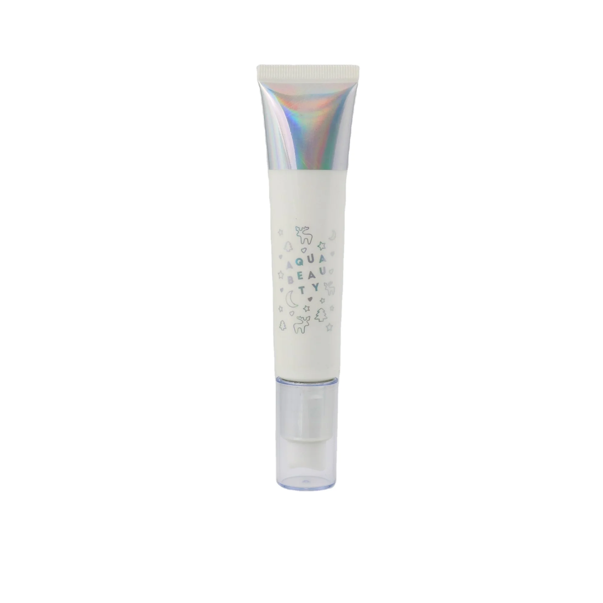 Cosmetic Packing 30ml Empty Custom Cosmetic Nozzle Tube Packaging For Eye Cream/gel