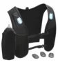 Mochila tipo chaleco + botella de agua + tres luces LED - 20-35L