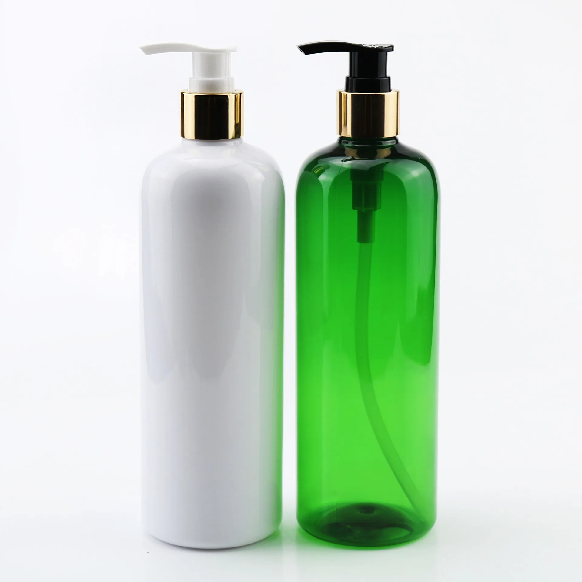 500ml Fat Empty Pet Packaging Shower Gel Container Clear Plastic Bottle