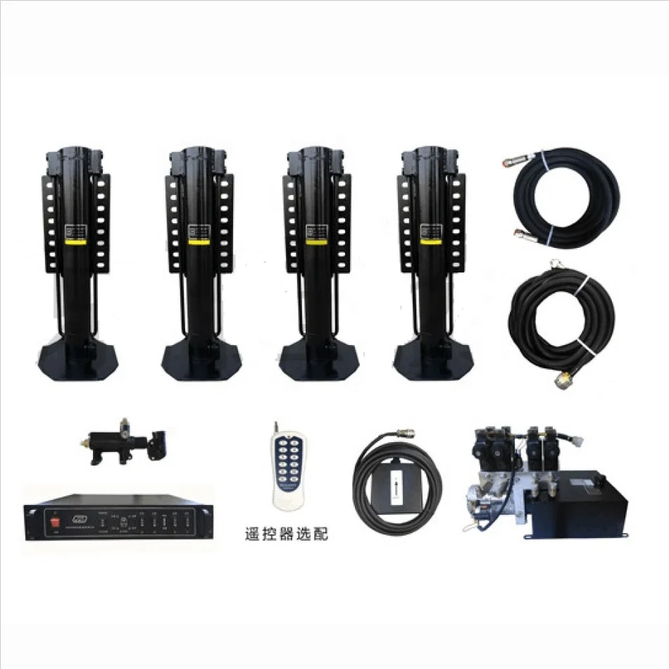 Automatic Machine Auto Level Leveling System caravan Hydraulic Telescopic Cylinders for Camping Camper Cars