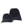 Black--blank logo bag