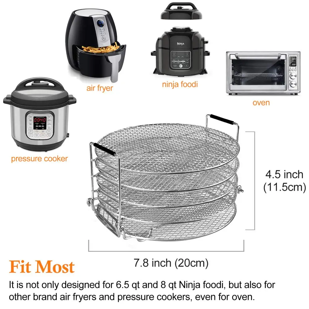 Ninja Foodi Accessories Dehydrator Stand for 8qt & 6.5qt Pressure