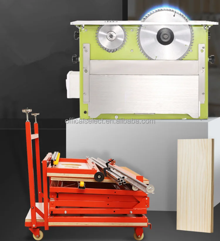 dust-free for woodworking cutting board sliding table saw portable stainless steel sliding table saw