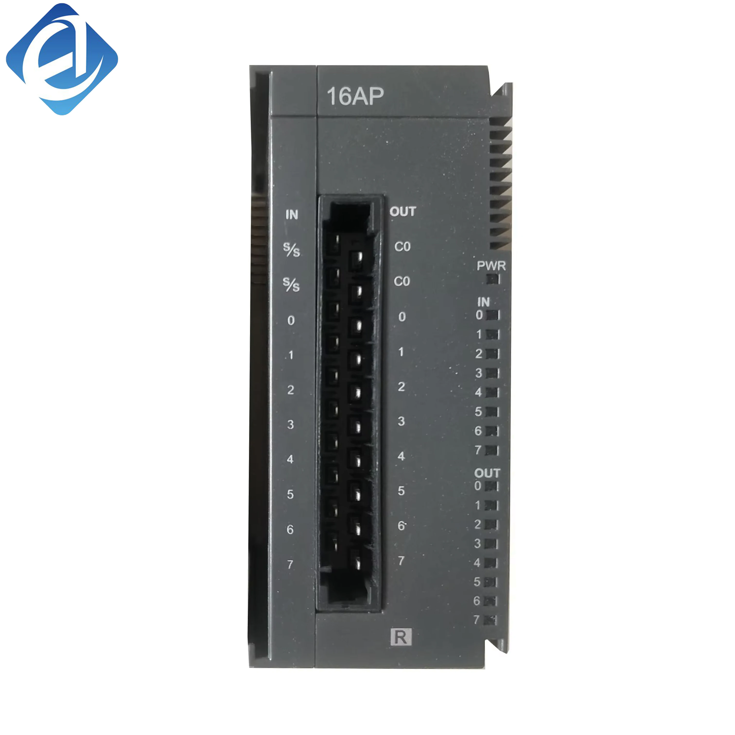 Nouveau module d'entrées/sorties numériques AS16AP11T-A d'origine, en stock dans l'entrepôt.