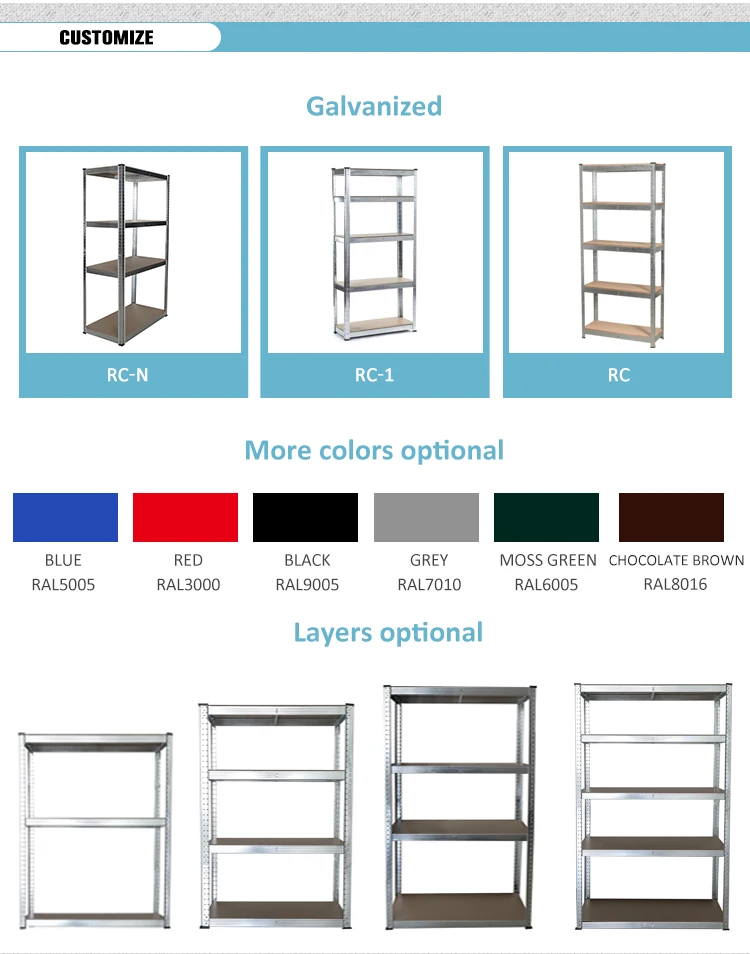 Mdf Racks Offices 5 Tier MDF Metal Wall Shelf Racks Office Shelving - Kingstar