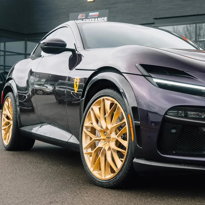 XL 1-Piece Monoblock Deep Dish Gold Rim Concave Custom Forged Wheel 5x114.3 5x120 5x112 Car Alloy Wheels for bmw Audi Porsche - Image 2