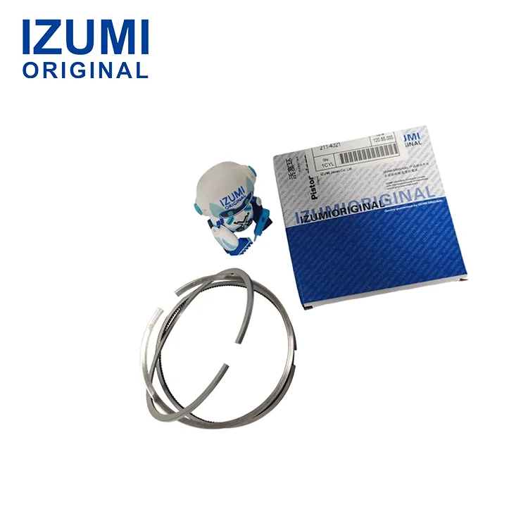 IZUMI ORIGINAL PISTON & RING SET for Isuzu 4HG1 for ELF NPR TRUCK 4570CC DIESEL Construction Machinery Parts