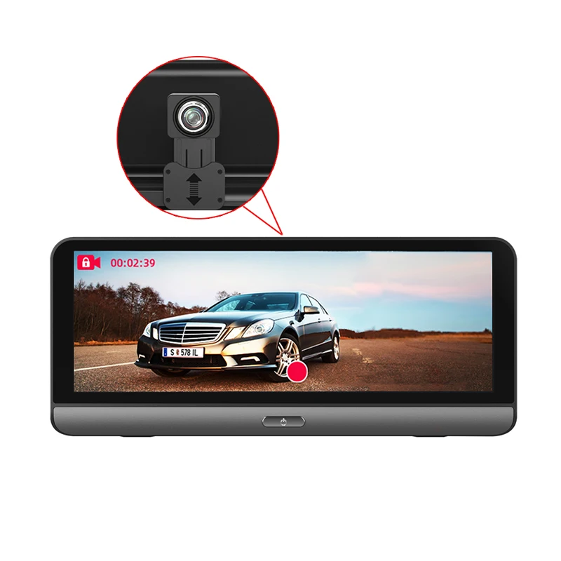 Zimtop 8 Inch 4G Android Car DVR 