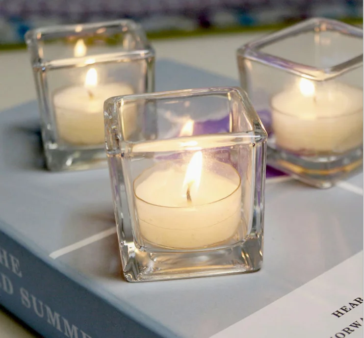 Luxury Modern Fashion Unique Fancy Design Glass Candle Jars For Candle