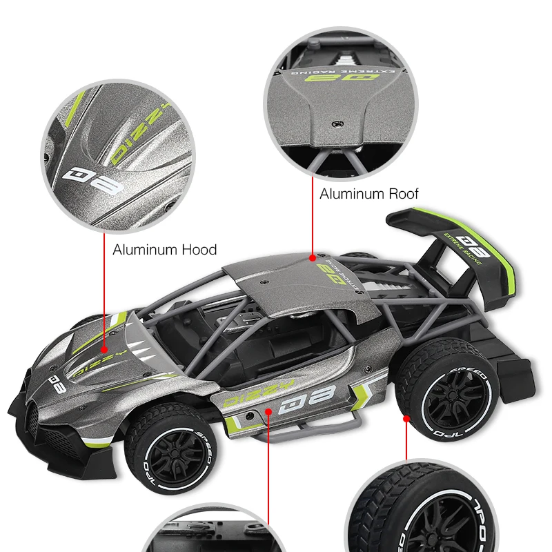 Оптовая продажа высокоскоростной гоночный автомобиль с дистанционным управлением из сплава