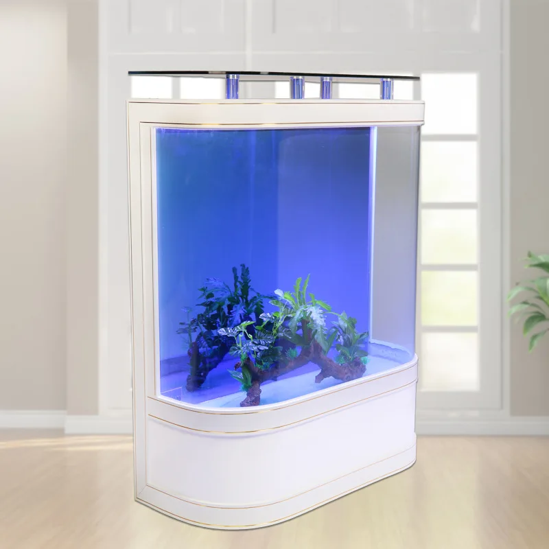 Featured image of post Round Fish Tank Table / Hanging aquarium fish tank table fish bowl for small fish pet high quality.