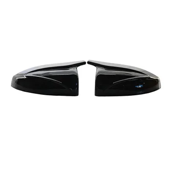 BAZIT A3 Piano Black M style rear view mirror cover gloss black A3 mirror cover for Audi